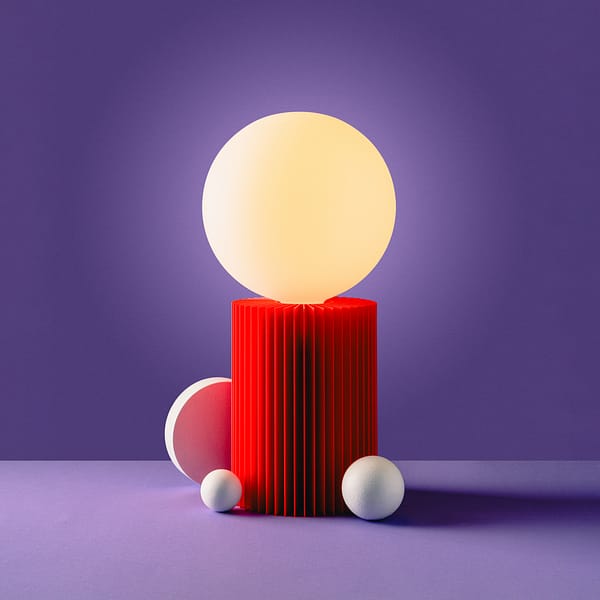 Maie lamp - red