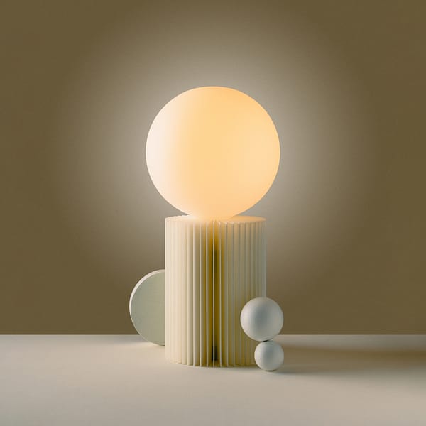 Maie lamp - white