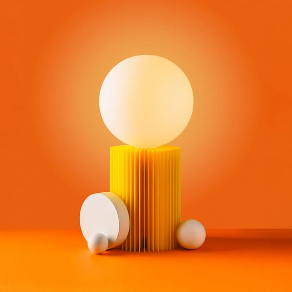 Maie lamp - yellow